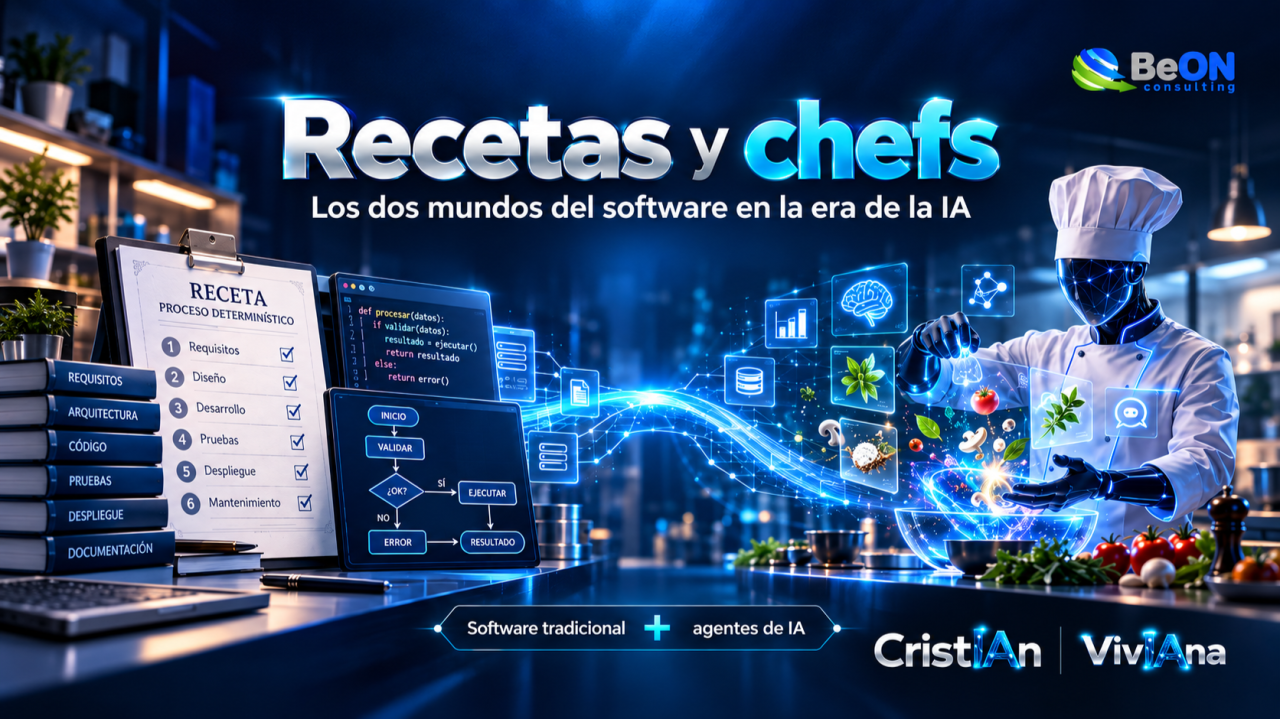 Recetas y chefs: los dos mundos del software en la era de la IA